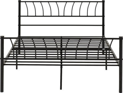Cheap Double Bed & Mattress Bundle – Harlow Metal Frame